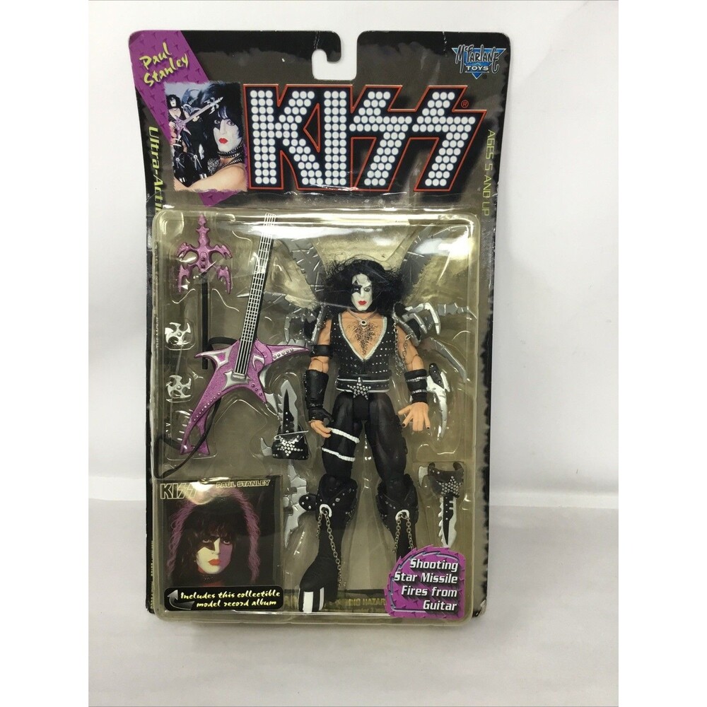 McFarlane Toys Paul Stanley KISS Ultra-Action Figure with Guitar New